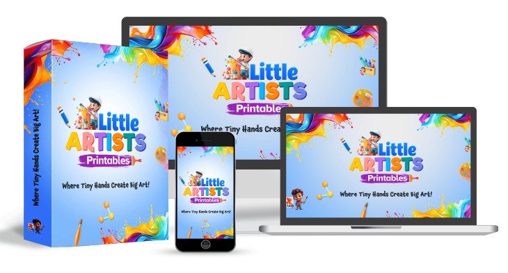 Little Artist Printables Review: 500+ Printables to Crush the Kids’ Niche 🚀