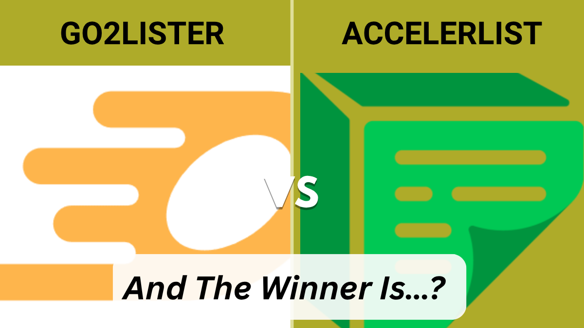 Go2lister vs Accelerlist Comparison