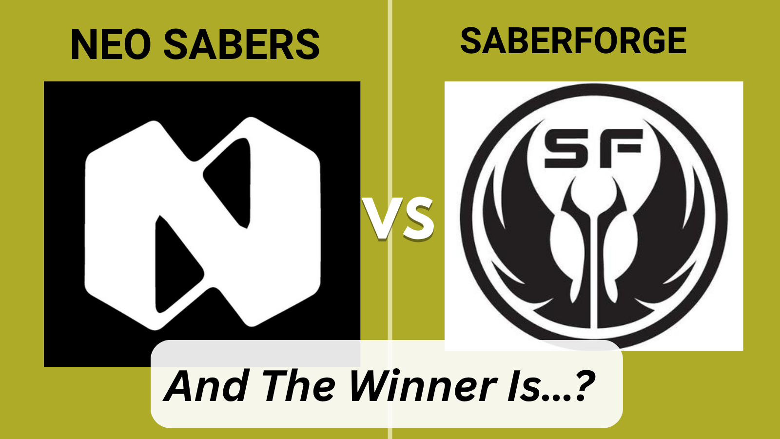 Core differences between Neo Sabers and SaberForge