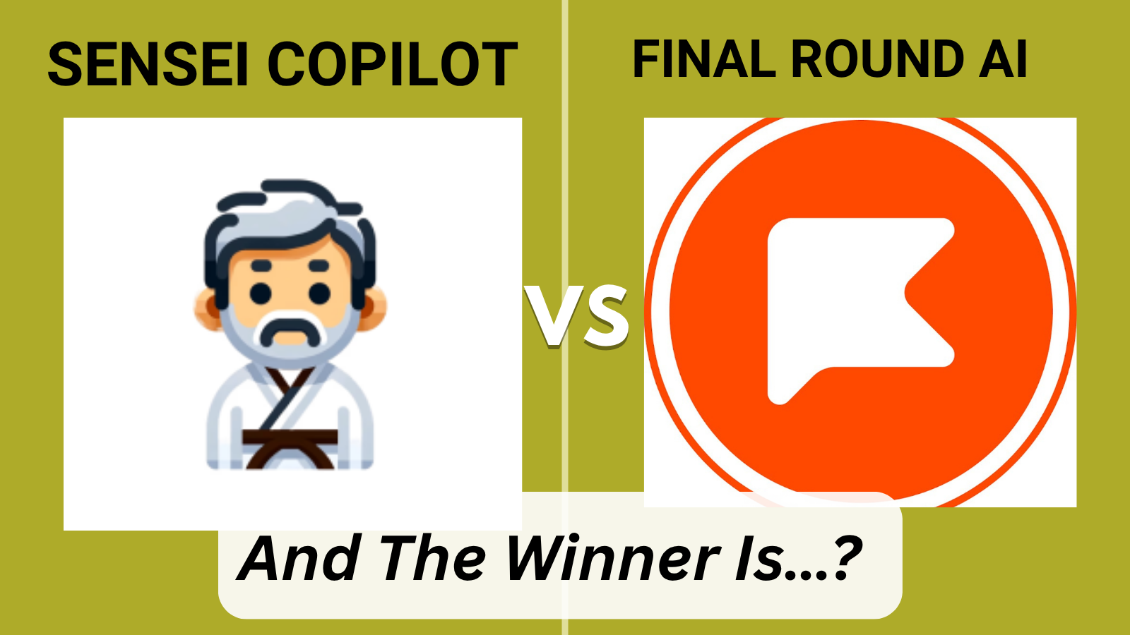 Structural differences between Sensei Copilot and Final Round AI