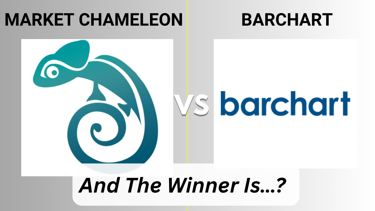 Market Chameleon vs Barchart UX comparison